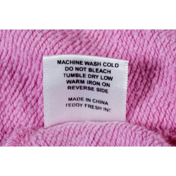 Teddy Fresh Pastel Color Block Streetwear Hoodie Sweatshirt Size M - Picture 6 of 6